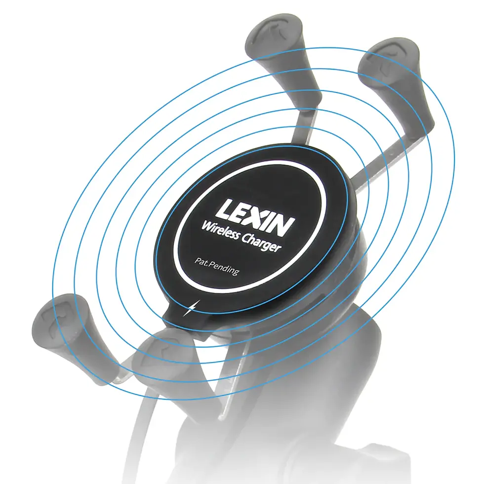 LEXIN/RAM® X-Grip® Wireless Charging Phone Mount Bundle