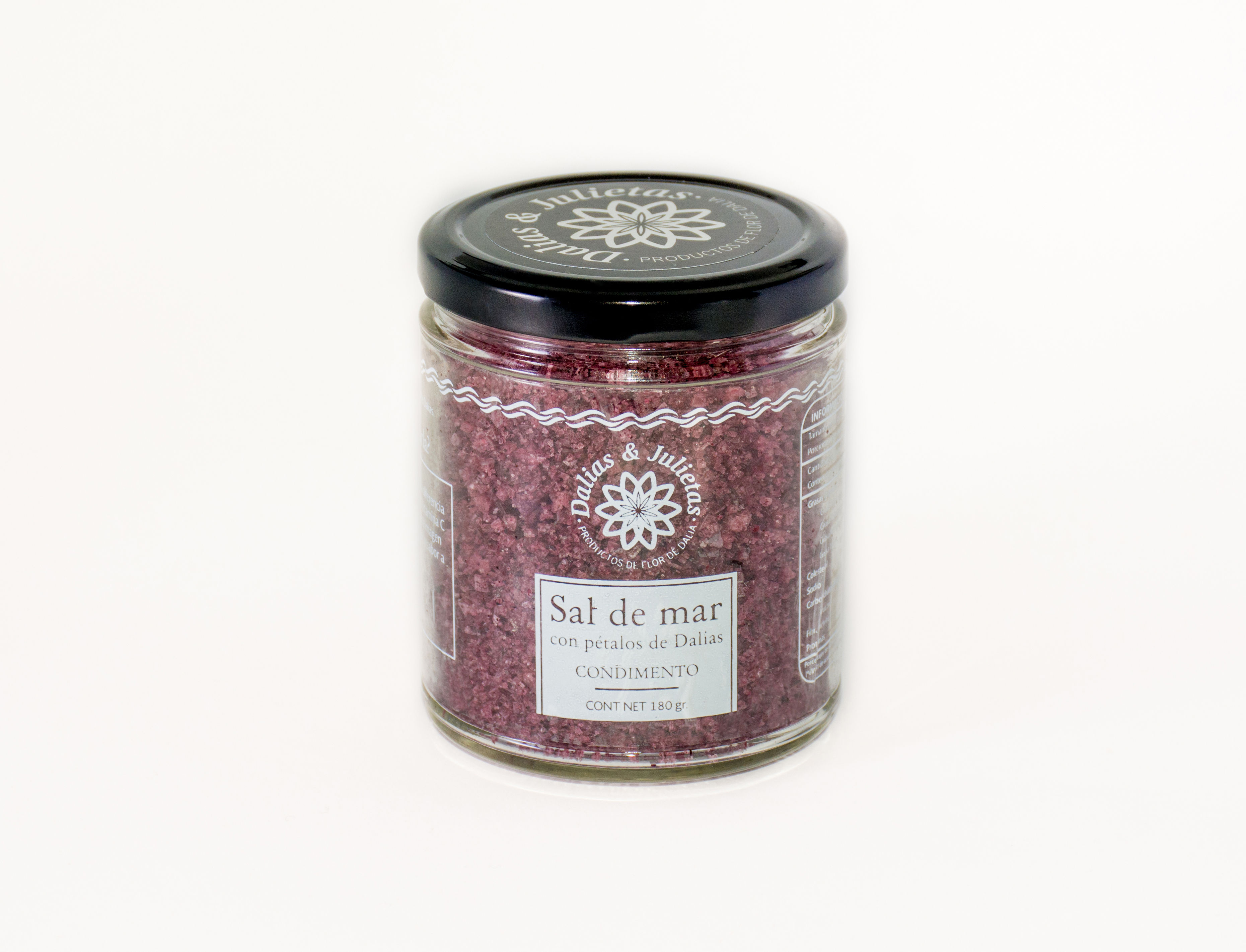 SAL DE MAR CON PÉTALOS DE DALIA