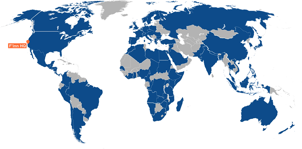 Global Map of F'inn Group Work