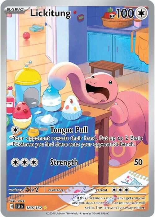 Lickitung #180 Pokemon Temporal Forces *NM*