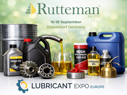 Rutteman to attend Lubricant Expo Europe from 16-18 September