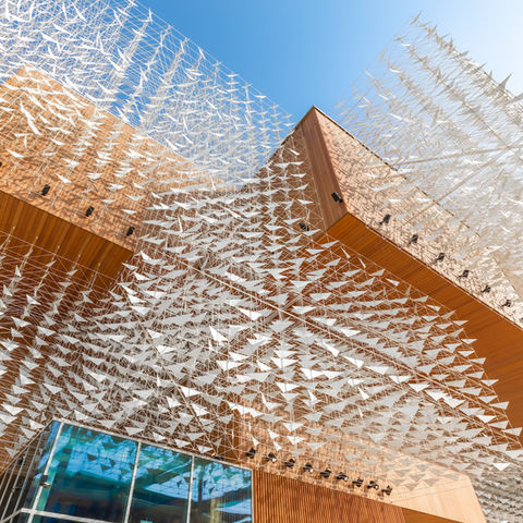 Architecture photography for the Poland Pavilion at Expo 2020 Dubai