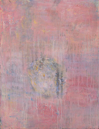 abstract, pink, drip
