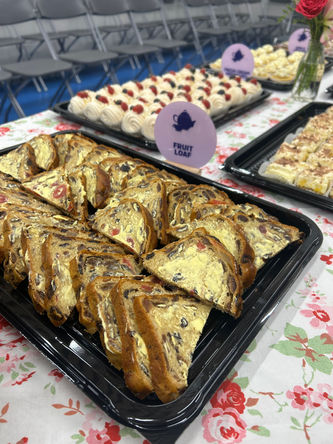 Funeral catering sandwich platters with sausage rolls and fresh cream pastries – Belfast and Lisburn funeral teas.