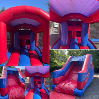 Red & Blue Obstacle Course 
