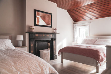 Bedrooms at Dollys Farm