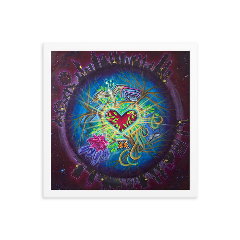 Thumbnail: The War is Over - Framed Print