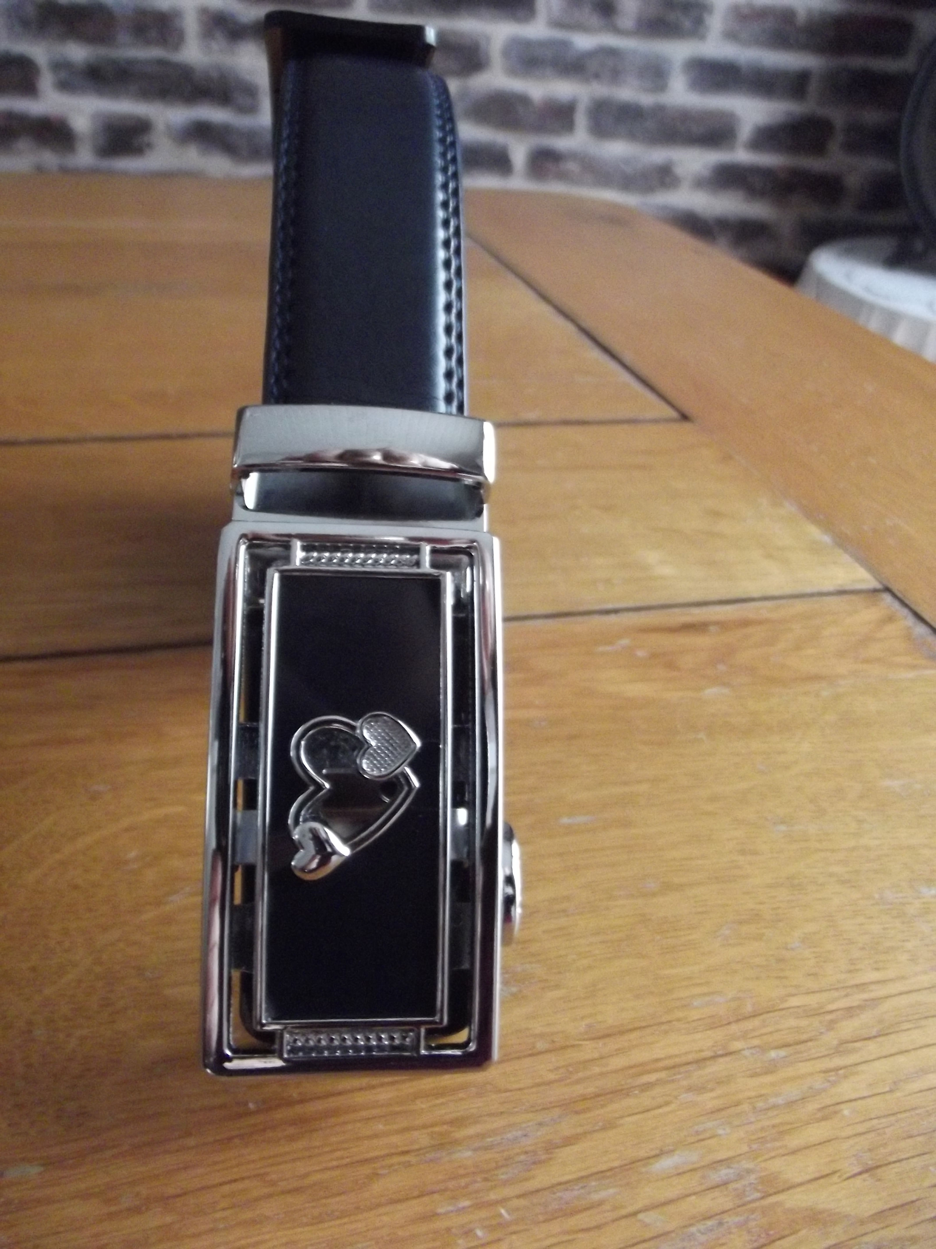 Petit Coeur bleu marine