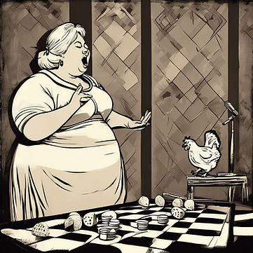 The fat lady singing and counting.