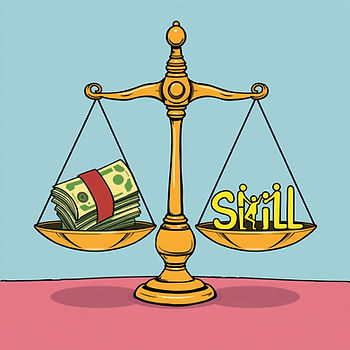The balancing act.