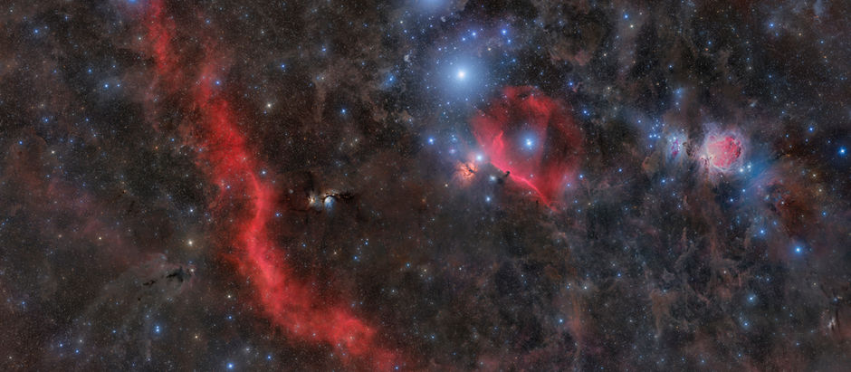 The Amazing Clouds of Orion