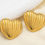 थंबनेल: Anti Tarnish Heart-shaped Ripped oversized studs