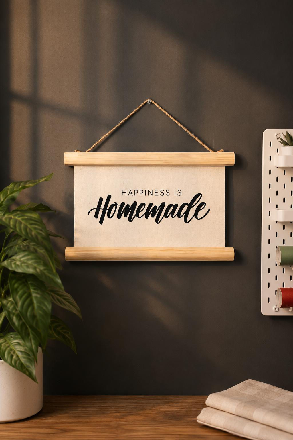 Wooden Handcrafted Homemade Wall Hanging Decore