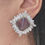 Thumbnail: Translucent Artificial stone studs,Black