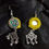 Thumbnail: Oxidized Silver thread mirror Navratri Garba Dandiya Special