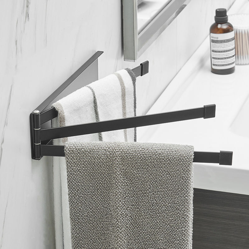Thumbnail: Nordic Bathroom Non-perforated Towel Rack Bathroom