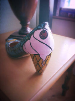 Commision piece - Bridal shoes