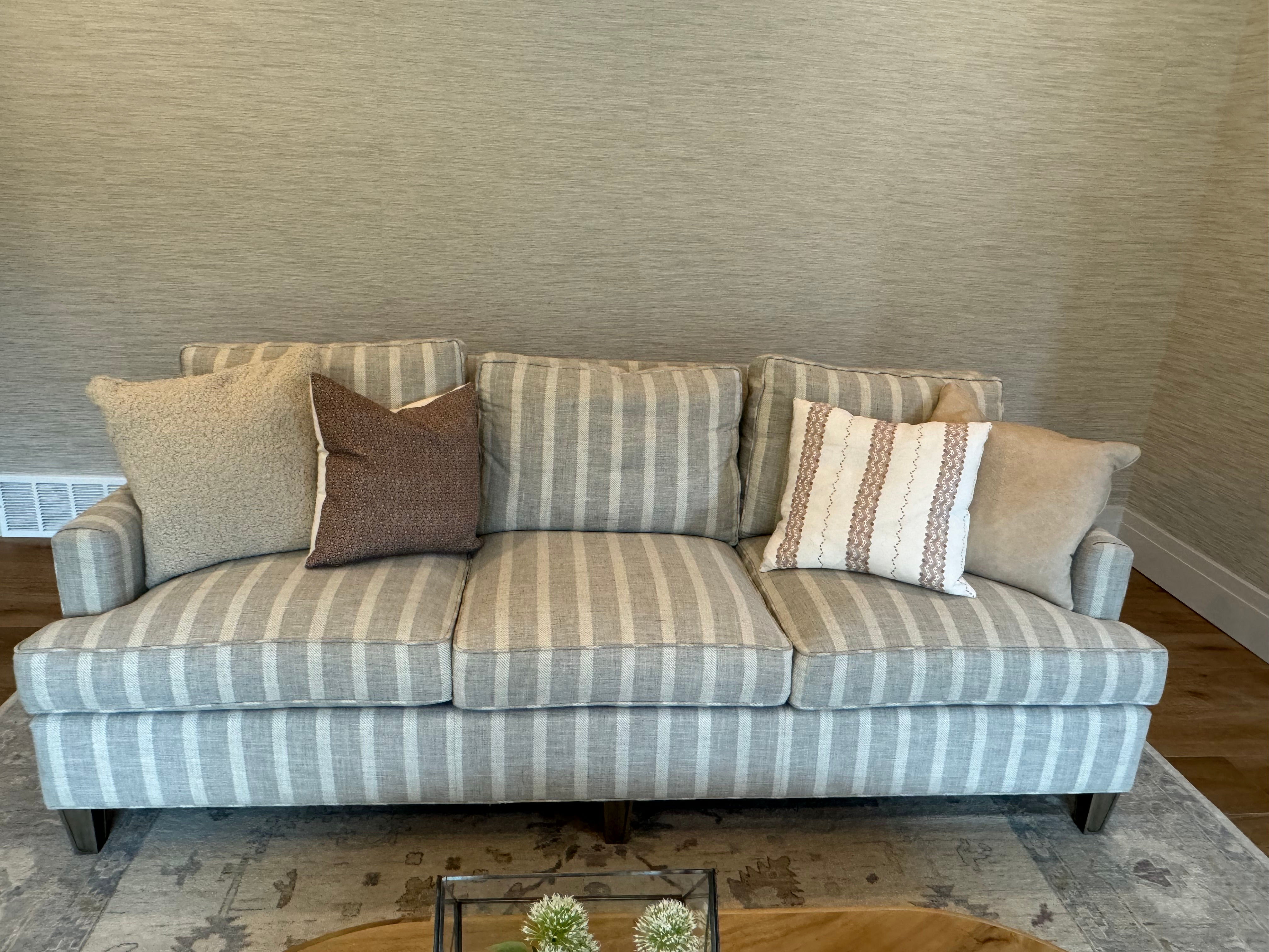 Brand New Striped Sofa - $1,750