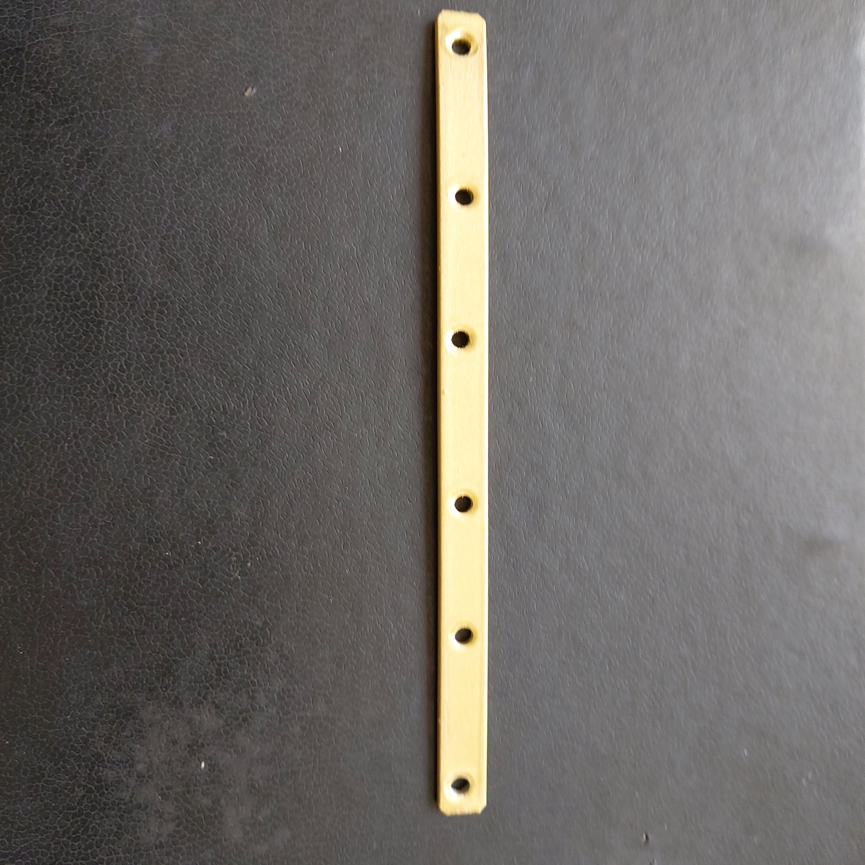 6x DIY Metal Joining Strips 8"/20cm Long x 13mm Wide in Gold.