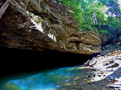 The River Styx Trail Spring.