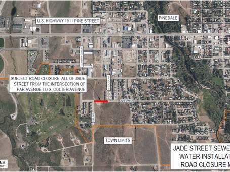 Upcoming Road Closure – Jade Street