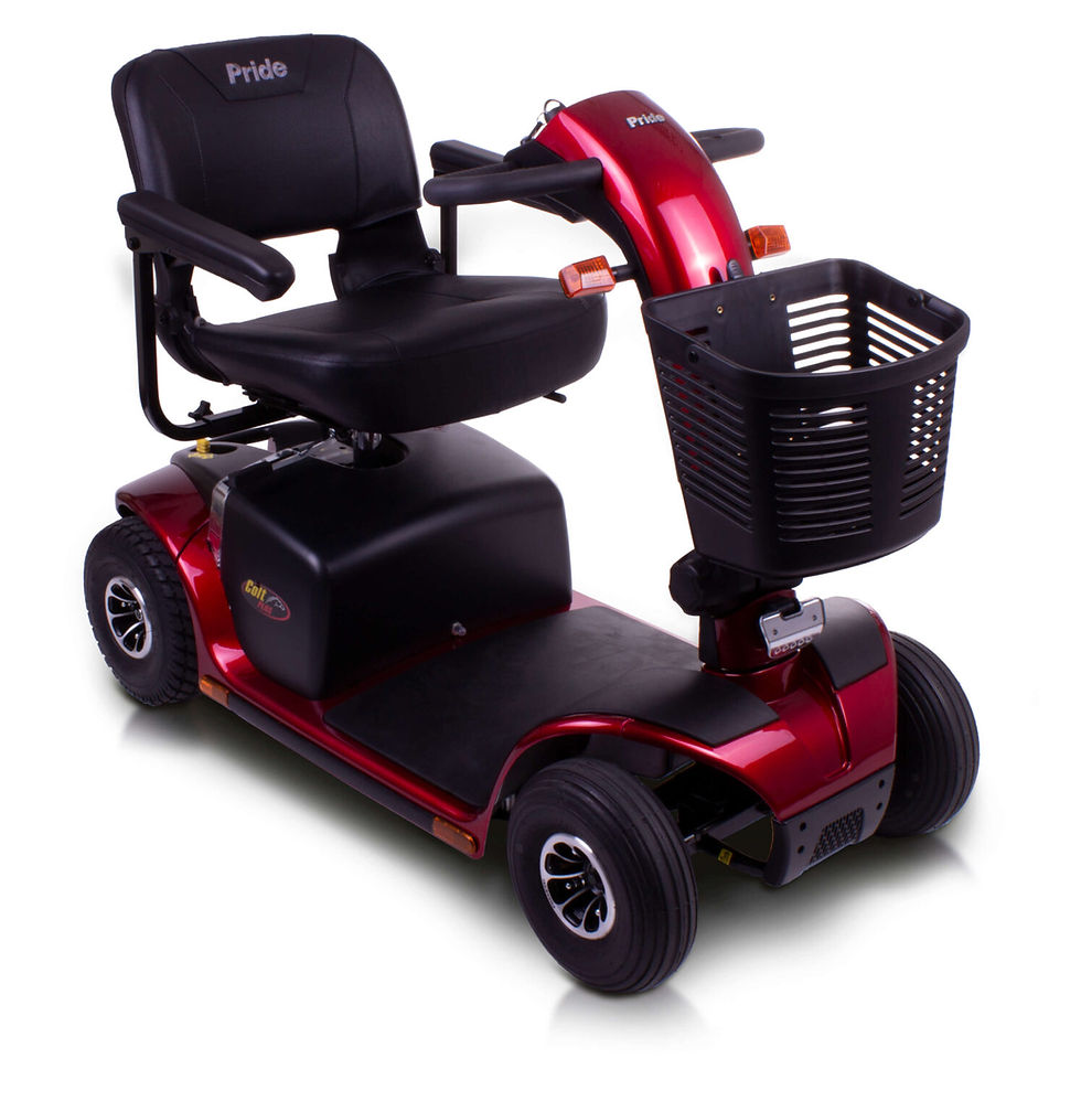 Colt Plus Mobility Scooter in Red