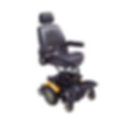 Rivco Seat Lift Powerchair in Sunset Orange