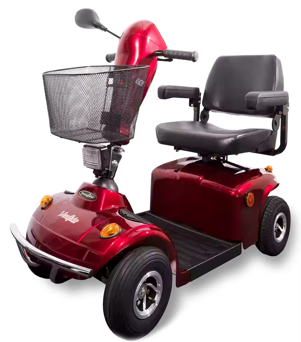 Mayfair S Lite Mobility Scooter in Red