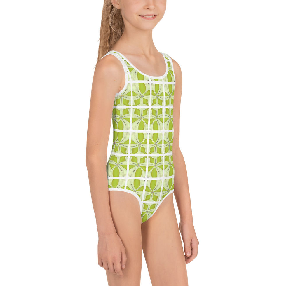 Thumbnail: KSW3 All-Over Print Kids Swimsuit