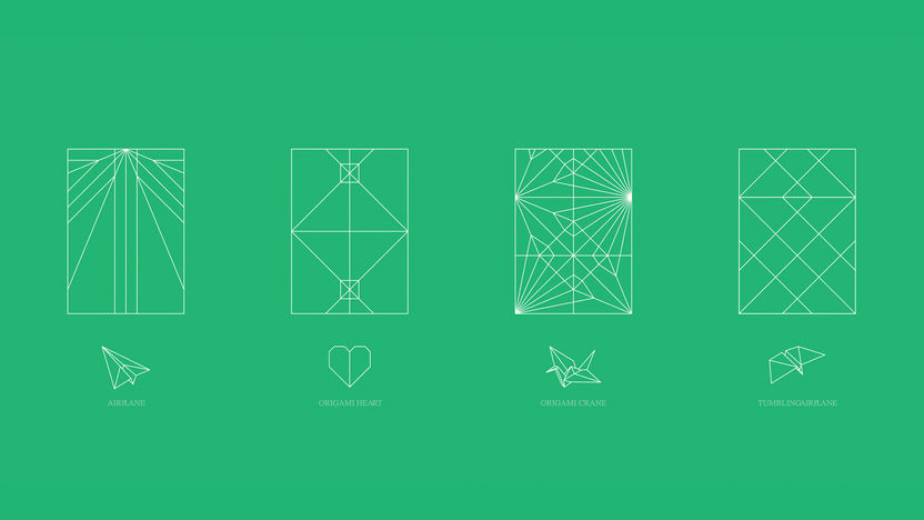 Origami Layout Examples