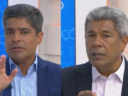 JNHOJE - Primeiro debate entre candidatos ao Governo da Bahia é marcado por críticas