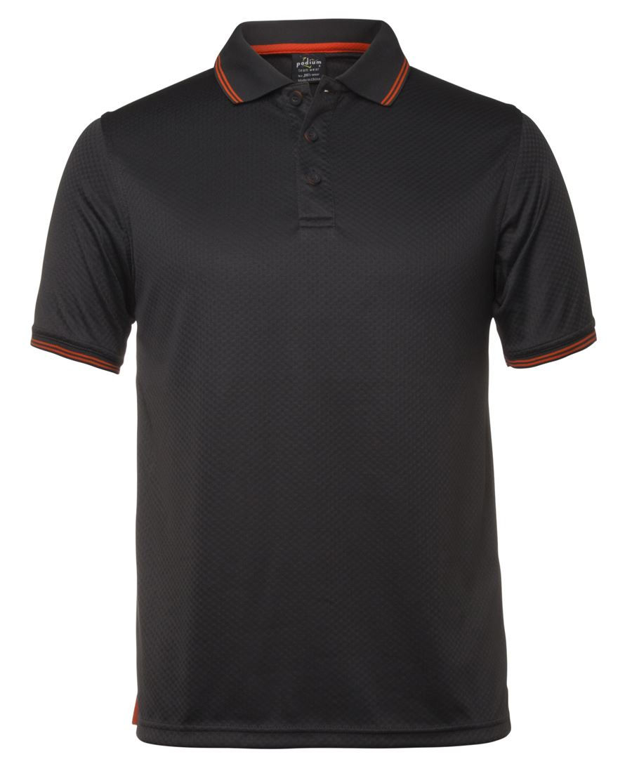 Thumbnail: JB's Podium Jacquard Contrast Polo