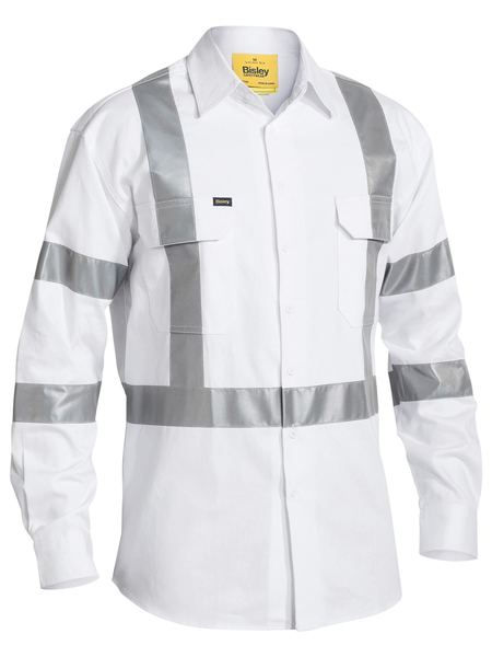 BISLEY Taped Night Cotton Drill Shirt
