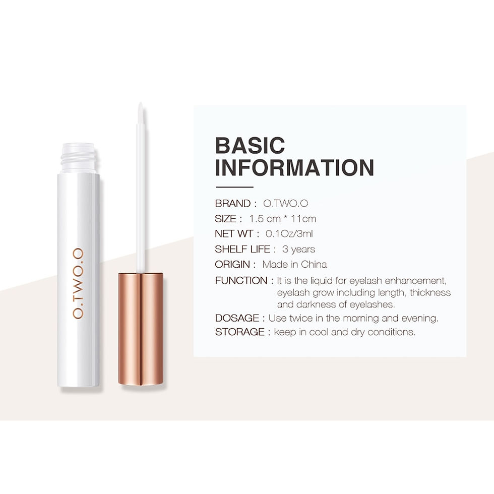 Thumbnail: O.TWO.O Eyelash Growth Serum, Thicker full natural eyelashes.