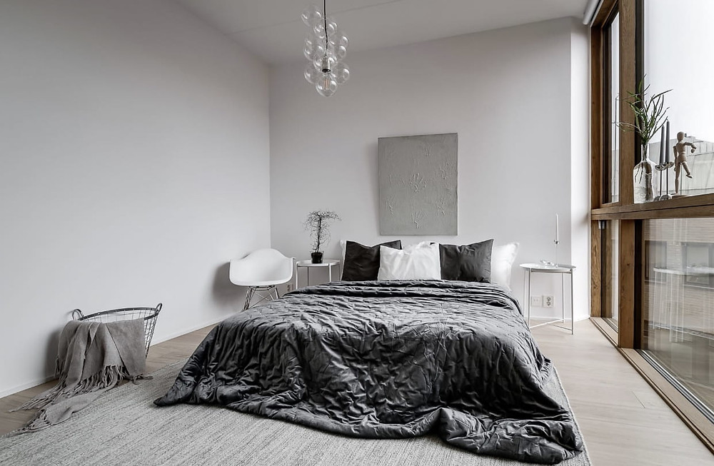 Homestyling sovrum Skandinavisk stil