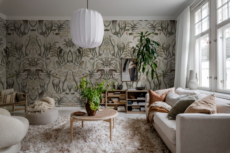 inredningstrender 2024 biophilic