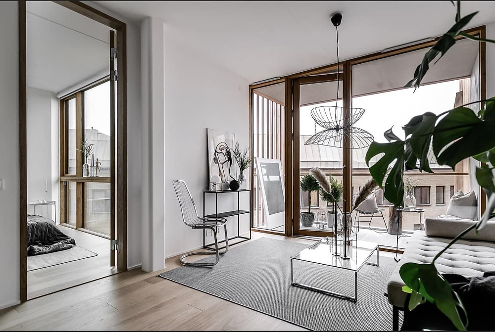 Homestyling Stockholm vardagsrum