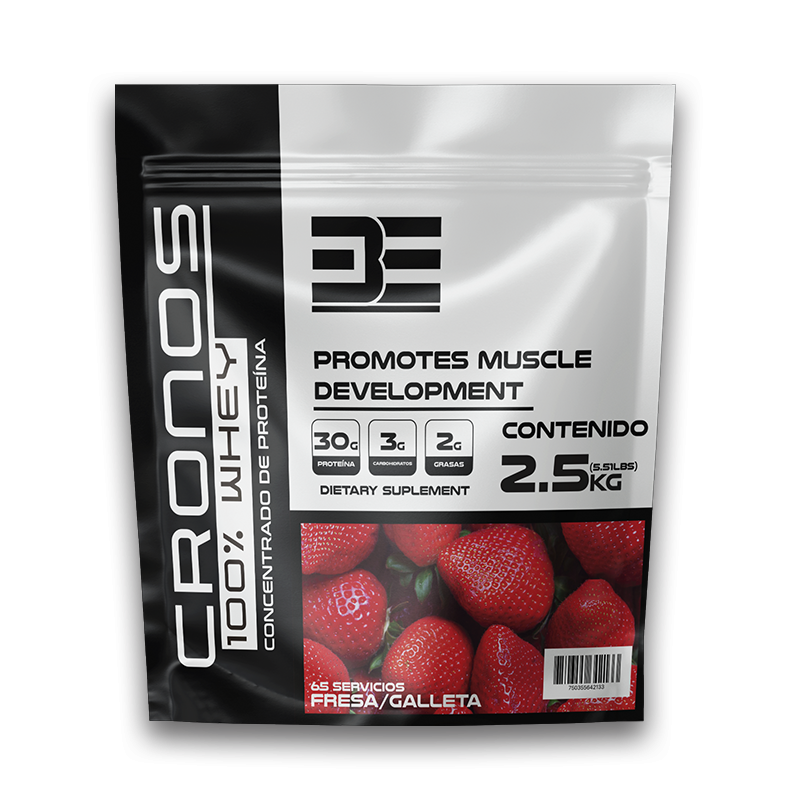 PROTEINA WHEY BE SUPPLEMENTS FRESA