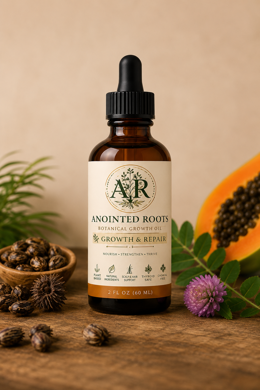 Premium Botanical Growth Oil