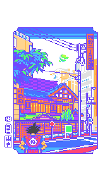 駒形二丁目遠望