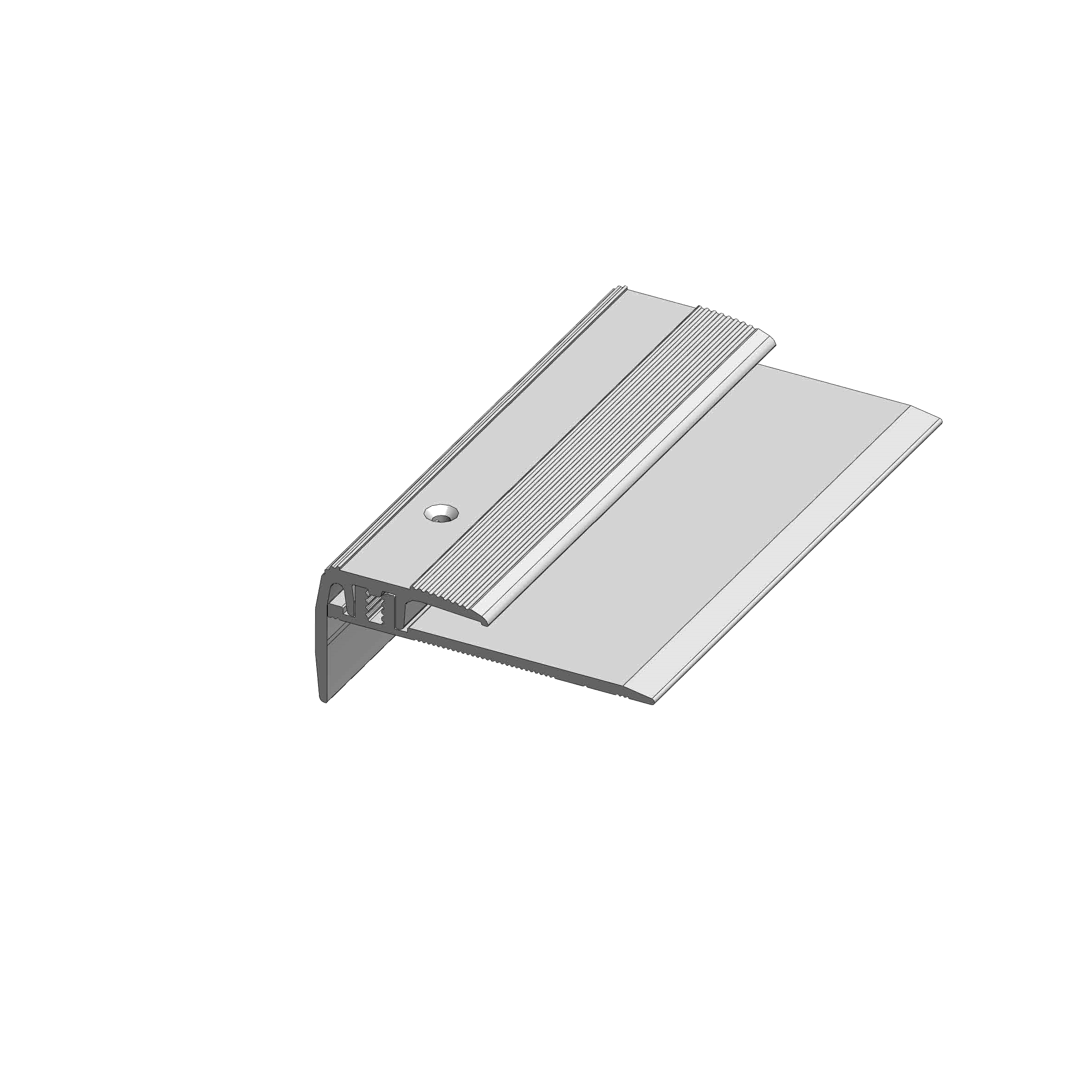 Sonvin / Treppenprofilsystem 8238 / Alu silber