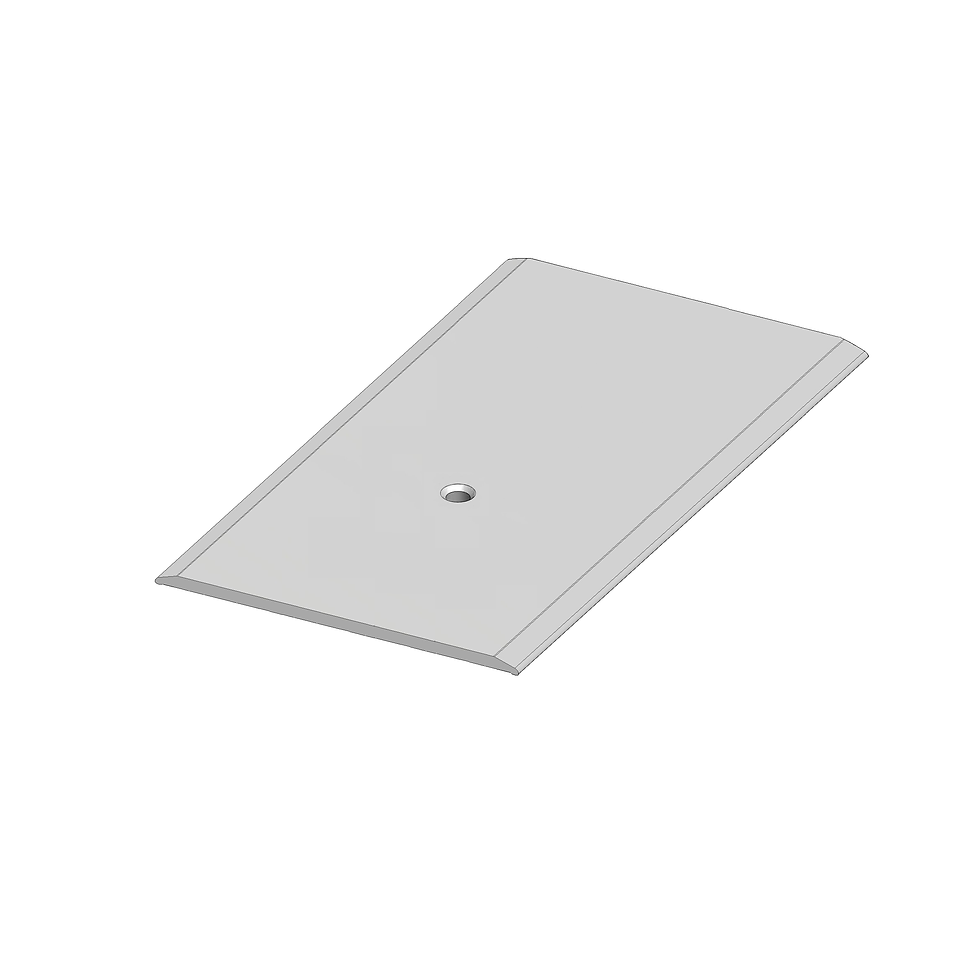Sondro Übergangsprofil 8154 / Silber / gebohrt