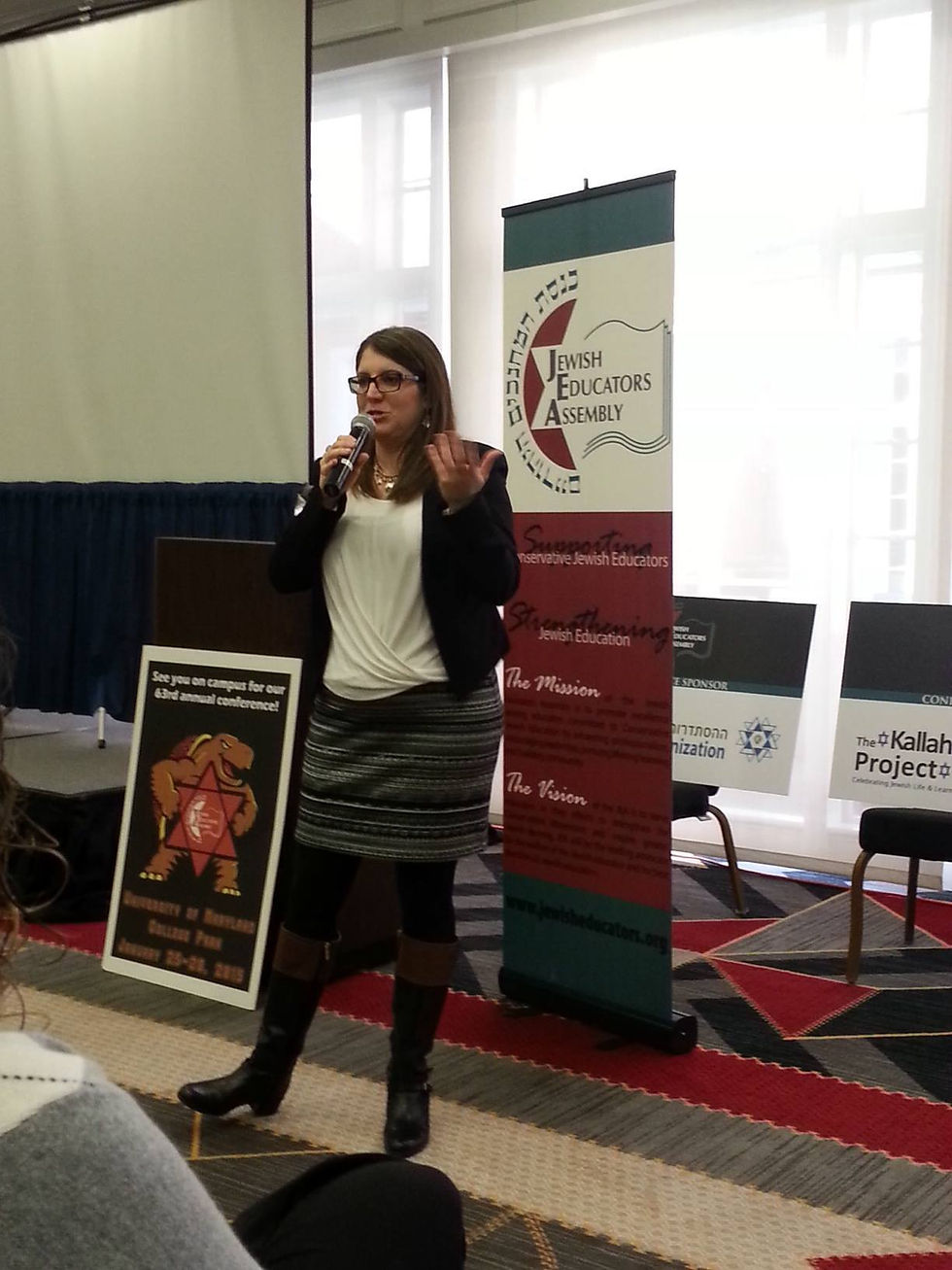 Jewish Educators Assembly, Jan 2015