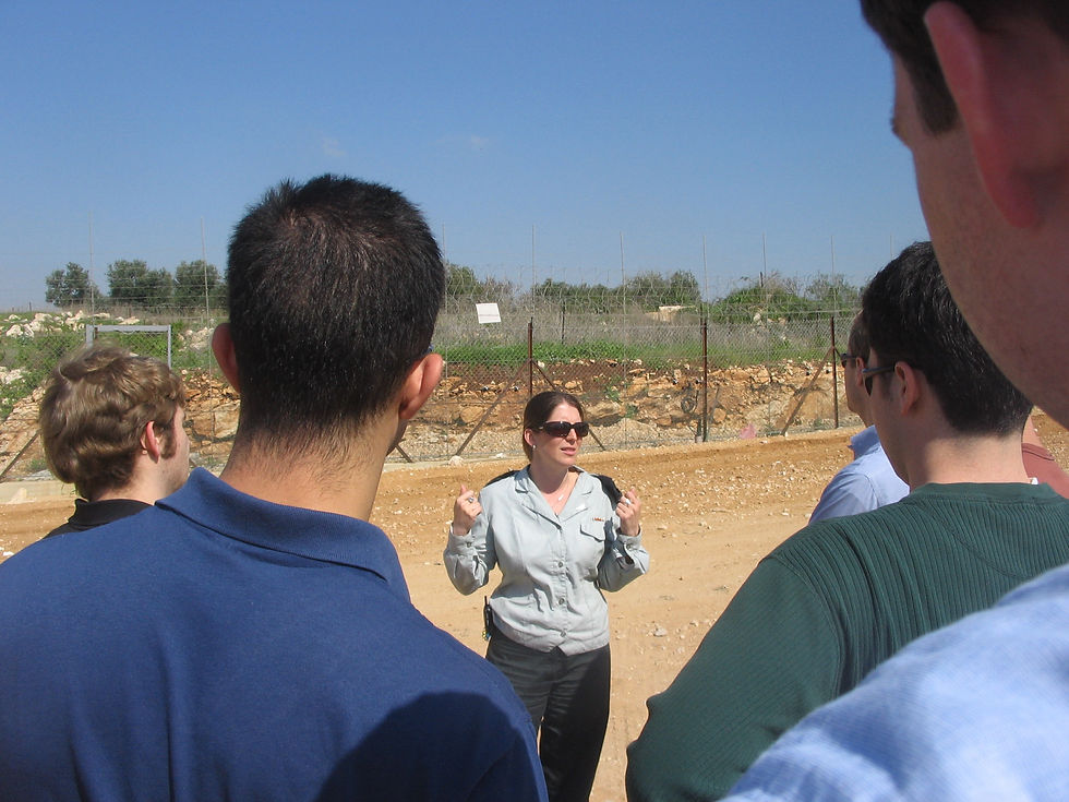 Tour of the Security Fence