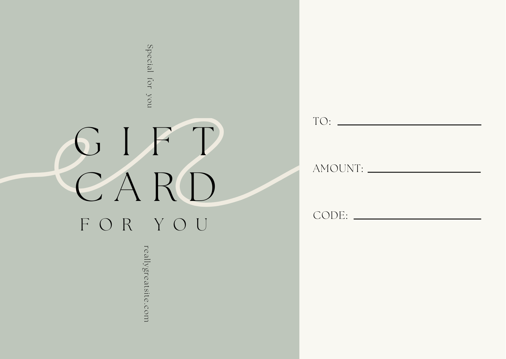 HEALING TOUCH GIFTCARD