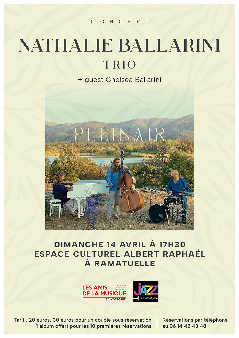 Concert Nathalie Ballarini Trio 