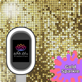 White Lotus Production Photo Booth Backdrop