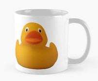 Rubber duck mug