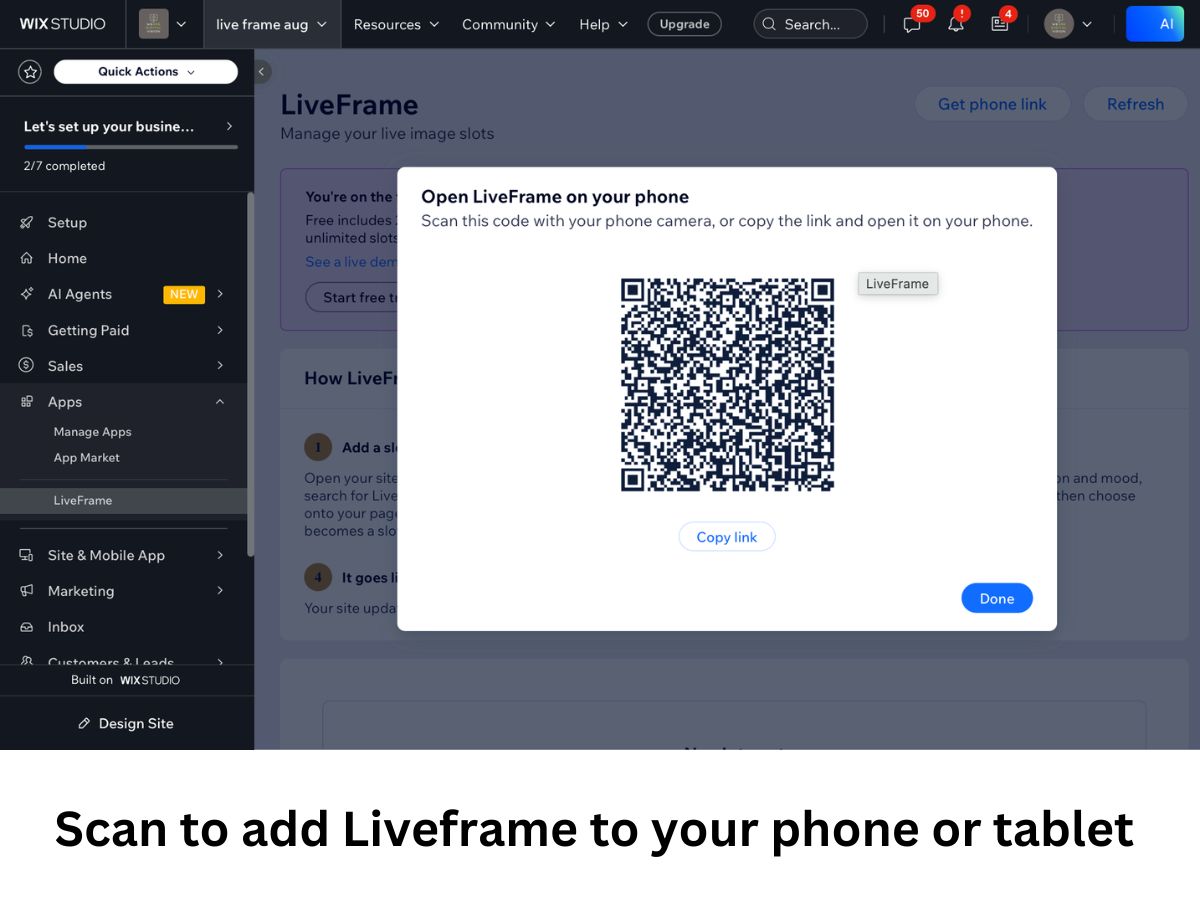 Liveframe screenshot 6