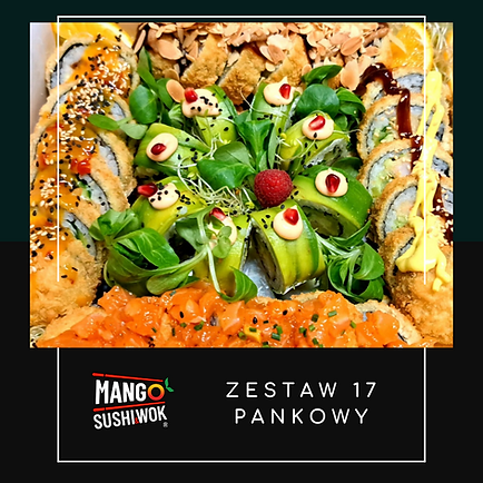 Zestaw 17 Pankowy MANGO Sushi&Wok